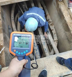 周矶办事处管线探测